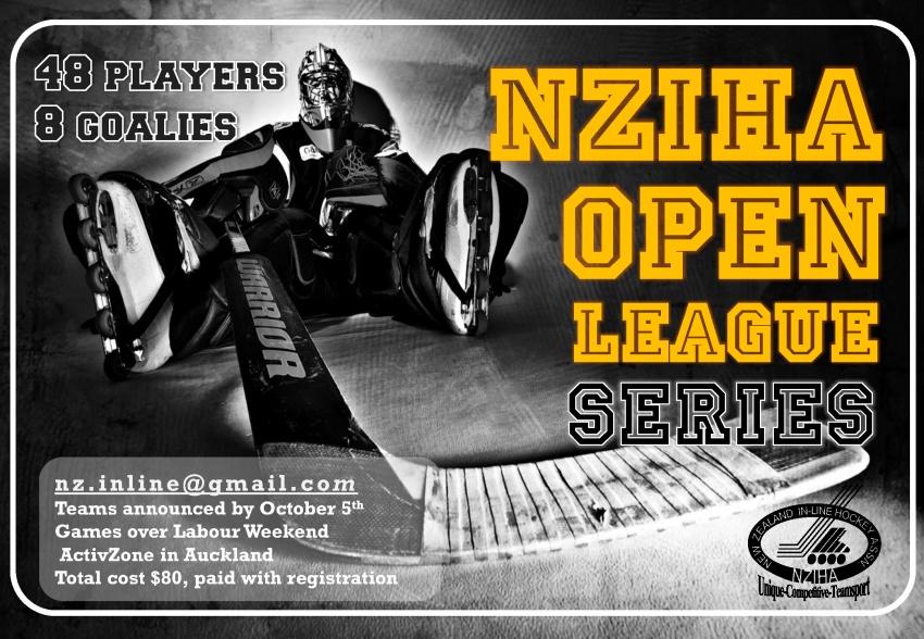 Open League Poster